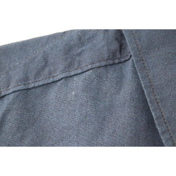 NWT G-Star RAW Shirt Mens Small Landoh Long Sleeve Button Up Dark Blue geometric - Picture 4 of 16